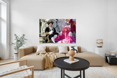 Venice Italy. The Carnival Reproduction