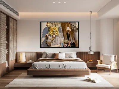 Venice Italy. The Carnival Reproduction