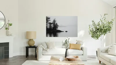 Fog on the Lake Reproduction