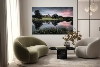 Alnwick Castle Sunset Reproduction