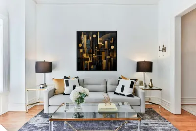 Metropolis at Dawn Reproduction