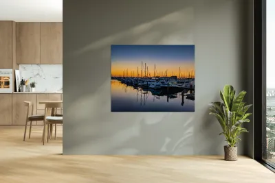 Marina Sunrise Reproduction