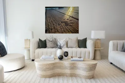 Racoon Paw in Dew Reproduction