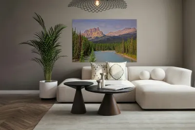 River of the Rockies Reproduction