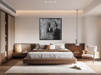 Silent Contemplation Reproduction