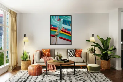 Maltese Luzzu Boat Tie Reproduction