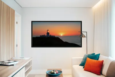 Strumble Head Sunset Panorama Reproduction