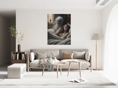 A Spine Chilling Day In Bed By ISHISH Reproduction