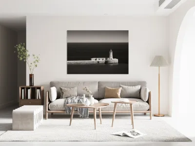 Sunlight on St Elmo Breakwater Reproduction