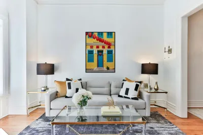 Colourful Restaurant Reproduction