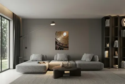 Pantheon Dome Sunbean Reproduction