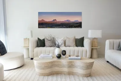 Assynt Mountains Panorama Reproduction