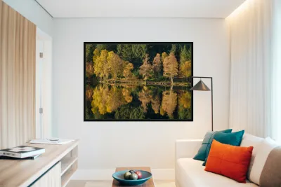 Autumn on Glencoe Lochan Reproduction