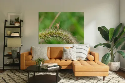 Smiling Happy Hopper on the Wild Silk Spine Reproduction