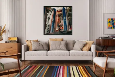 Hostel Sayulita Mexico Reproduction