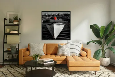 Peggys Cove Harbor Nova Scotia Reproduction