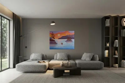 Idylic Passage Reproduction