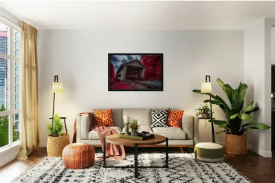 Reds and Shadows of an Ethereal Passage Reproduction