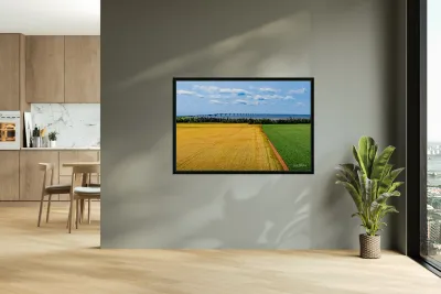 Confederation Bridge PEI Canada Reproduction