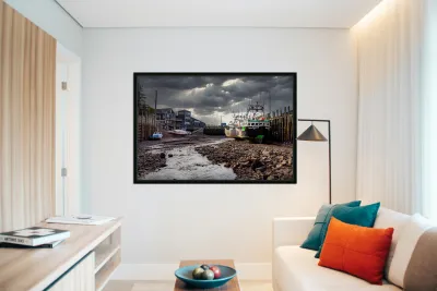 Halls Harbour Nova Scotia Canada Reproduction