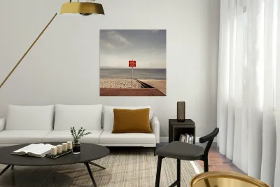 Llandudno Beach Access Sign Reproduction