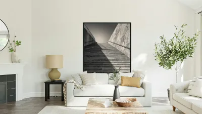 Valletta City Gate Steps Reproduction