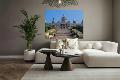 Museum of Catalan Visual Arts: Barcelona’s Time-Sculpted Crown Reproduction