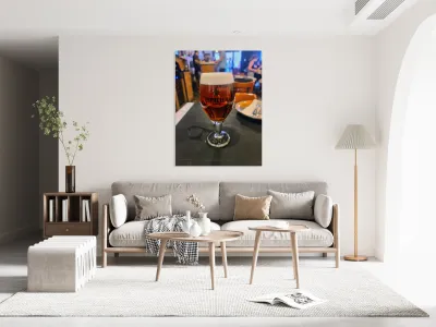 Amber Pause in a Barcelona Pulse Reproduction