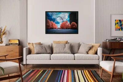 Archway to Surreal Horizons Reproduction