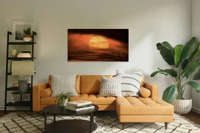  Mystical Moonrise Reproduction