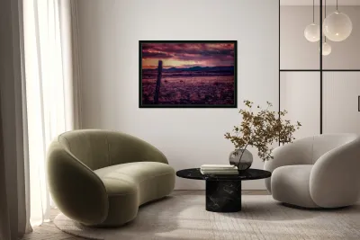 Timeless Solitude Under Painted Skies Reproduction