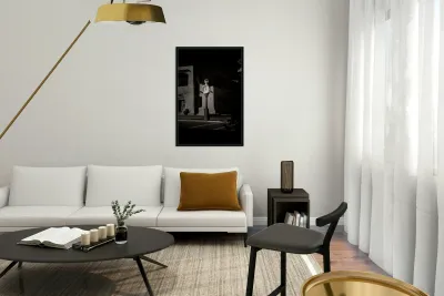 Timeless Scene of Santa Fe Reproduction