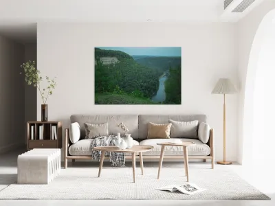 Archery Field Overlook Beauty Reproduction