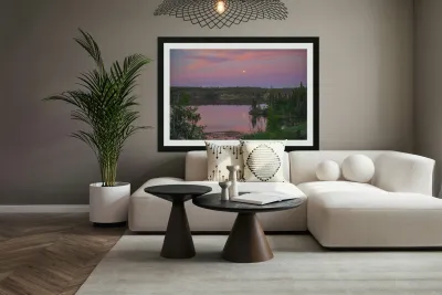 Cotton Candy skies at Jackfish Lake Reproduction