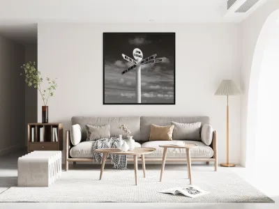 John O Groats Signpost Reproduction