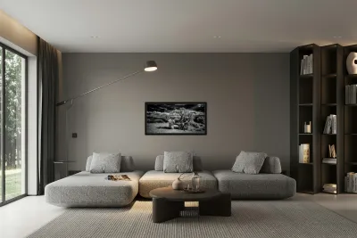 Bark and Cloud: A Monochrome Dialogue Reproduction