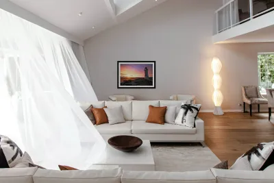 Lighthouse At Sunrise Reproduction