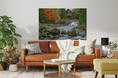 Mohawk Falls Autumn Magic Reproduction