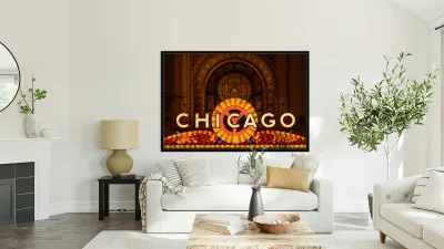 Chicago Theatre Sign Reproduction