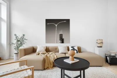 Willis Tower and Lamp Reproduction