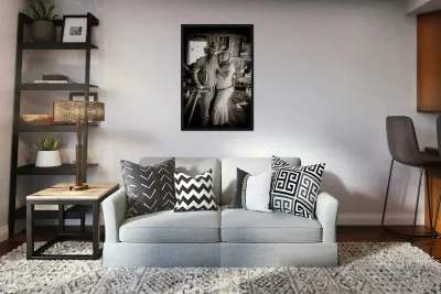 Whispered Elegance of a Timeless Pair Reproduction