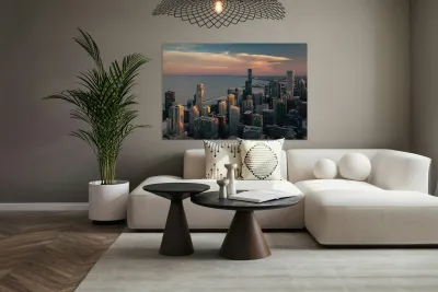 Chicago Lakefront Reproduction