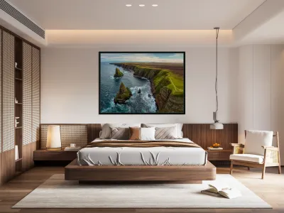 Duncansby Head Coastline and Stacks Reproduction