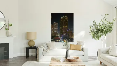 New Orleans Nighttime Magic Reproduction