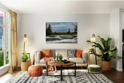 Falls by the Dam Reproduction