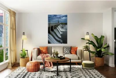 Seven Sisters Falls Spillway Reproduction