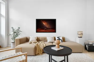 Starlit Relic in Desert Silence Reproduction