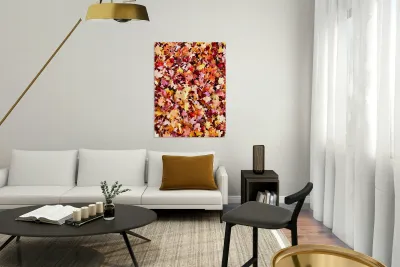 Natural Carpet: Fall’s Confetti Reproduction