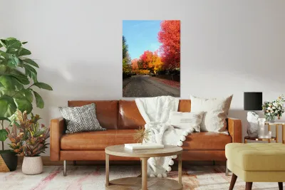 Fall Over the Fence Reproduction