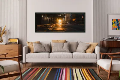 Awaken the City - Night Cityscape Art Prints Reproduction